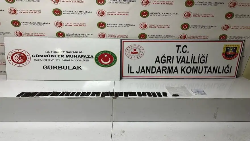 Ağrı’da çok sayıda uyuşturucu yakalandı