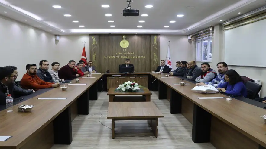 AĞRI'DA KAMU KURUMLARI SU VERİMLİLİĞİ TOPLANTISI DÜZENLEDİ