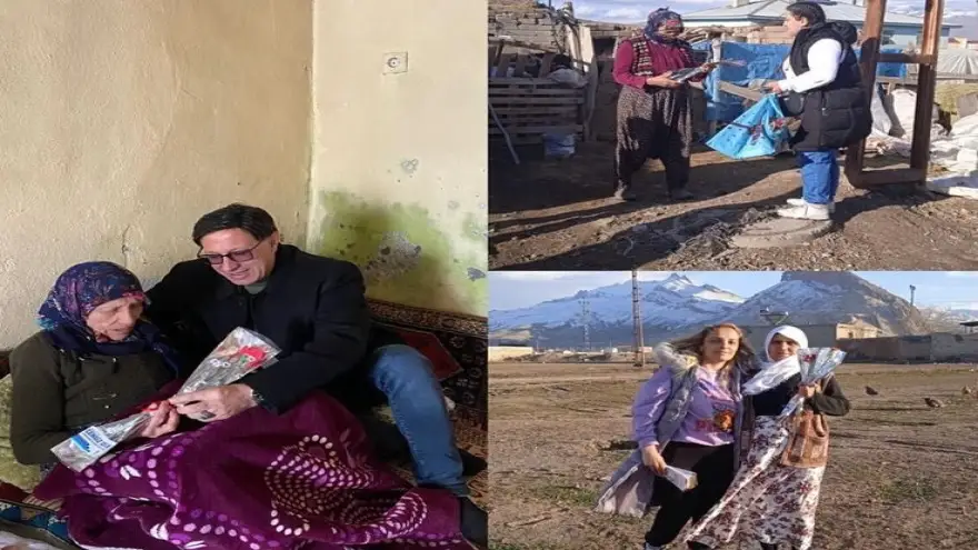 Kadınlar Gününde Dr. Cengiz Çelik’ten Doğubayazıt’ta Anlamlı Ziyaret