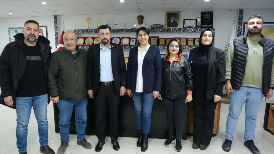 Doğubayazıt CHP Yönetimi Başkan Acar'ı ziyaret etti