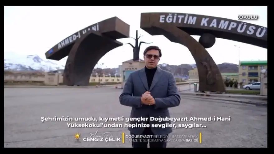 Doğubayazıt’ta Eğitim Vurgulu Seçim Kampanyası