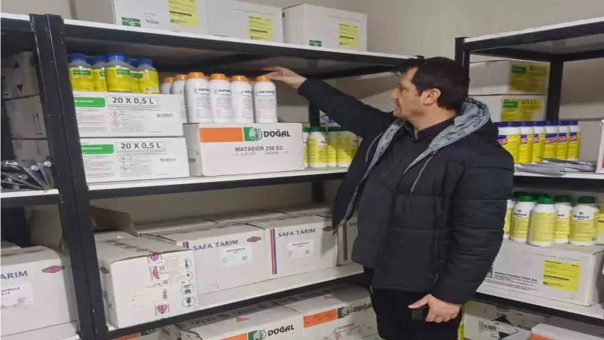 Ağrı’da bitki koruma ürünleri bayileri denetimden geçti