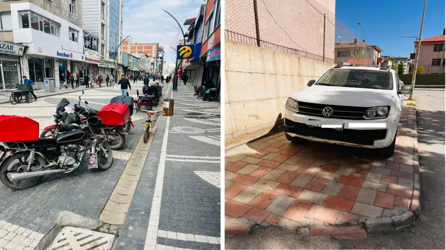 Doğubayazıt’ta Trafik Kaosu