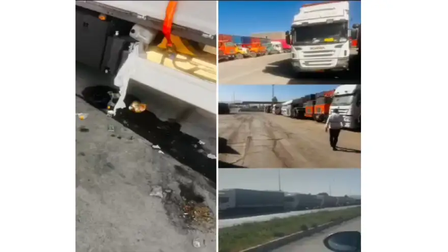 NAKLİYECİLER İSYANDA; GÜRBULAK GÜMRÜĞÜNDE 40 GÜNLÜK BEKLEYİŞ!