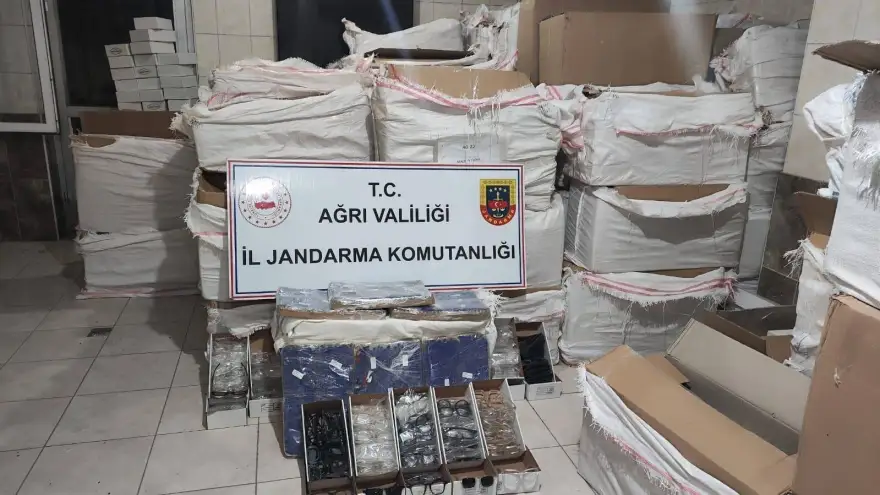 Doğubayazıt'ta jandarmadan şok baskın