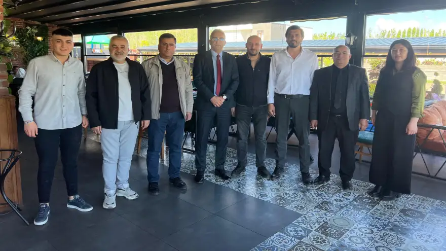 Doğubayazıt Milli Eğitim Müdürü Gazeteciler ile bir araya geldi