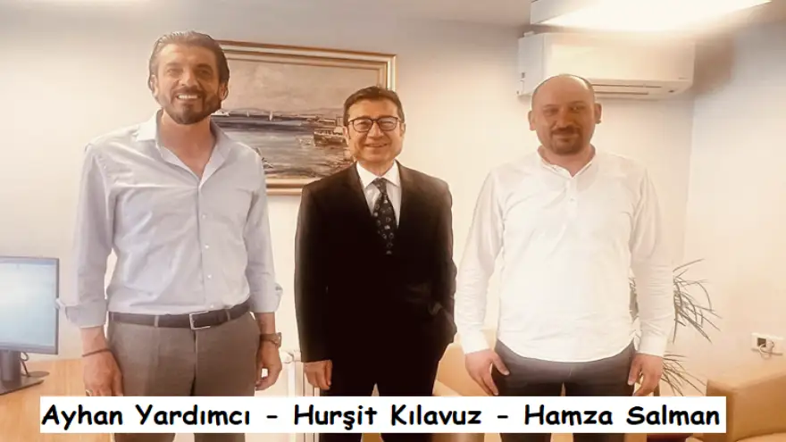 Gazetemizden, Doğubayazıt Ziraat Bankası Müdürü Hurşit Kılavuz'a ziyaret