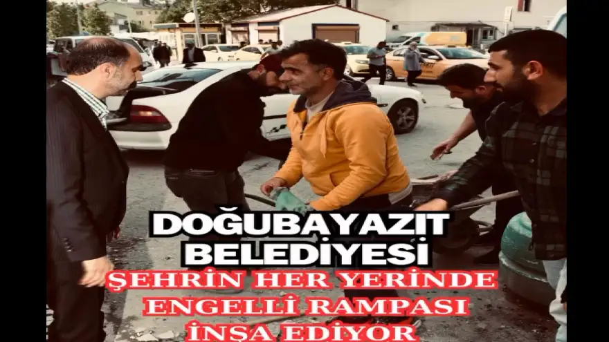 Doğubayazıt Belediyesi’nden Engellilere Yönelik bir çalışma