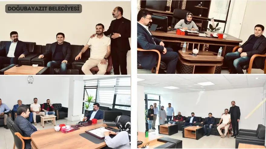 Avukatlardan Doğubayazıt  Belediyesine ziyaret