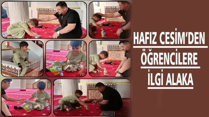 HAFIZ CESİM'DEN ÖRNEK DAVRANIŞLAR