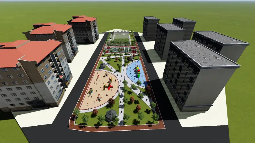 Ağrı Belediyesi yeni park alanları oluşturuyor