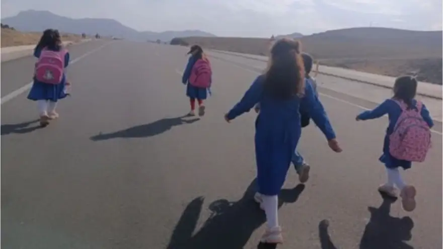 Karabulak'ta Öğrenciler her gün büyük bir tehlike ile karşı karşıya