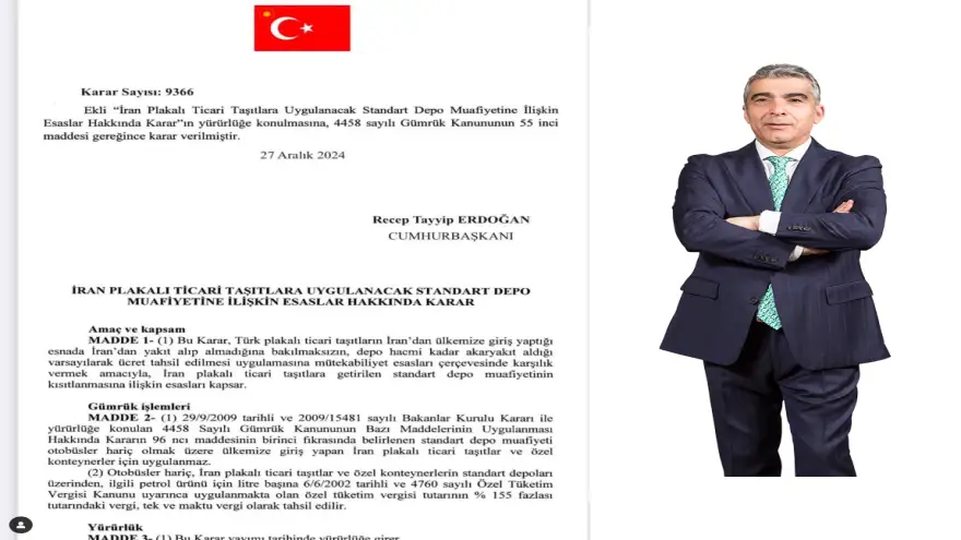 Iğdır Milletvekili Cantürk Alagöz’den Nakliyecilere Müjde