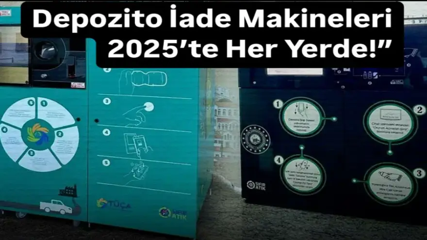 Depozito İade Makineleri 2025’te Her Yerde
