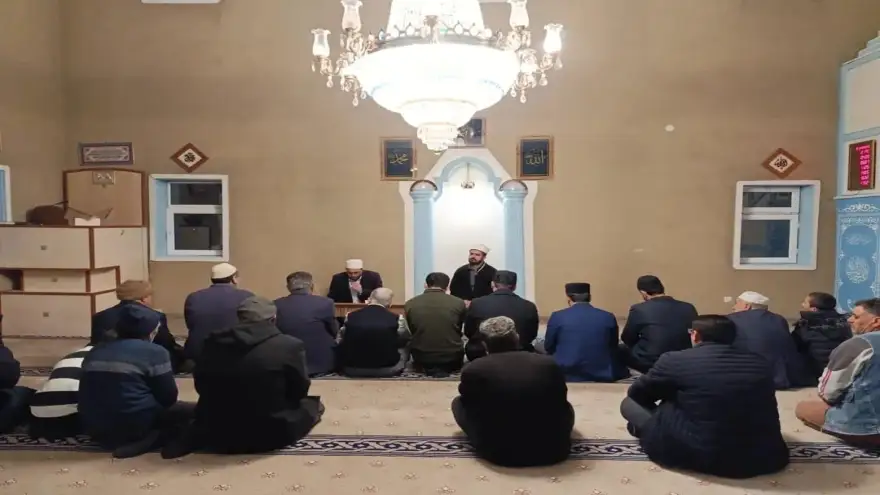 Sabah namazında vatandaşlara halise ikram edildi