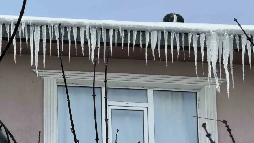 Ağrı’da dondurucu soğuklar etkisini sürdürüyor