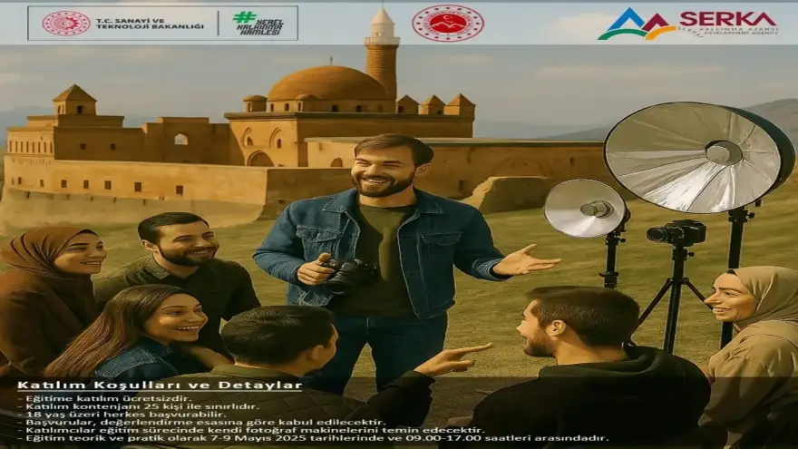 Ağrı'da Fotoğrafçılık ve Sosyal Medya Eğitimi Başlıyor