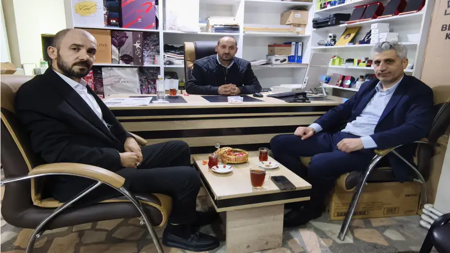 Basın İlan Kurumu Erzurum Şube Müdürü Tahsin Şahin'den Gazetemize Ziyaret