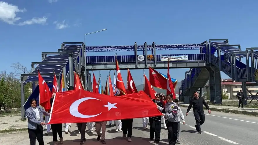 Diyadin’de 19 mayıs coşkuyla kutlandı