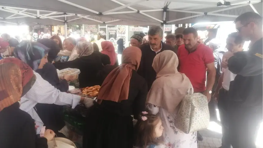 Muhammed Azam Yıldız için düzenlenen Kermes Yoğun İlgi Gördü