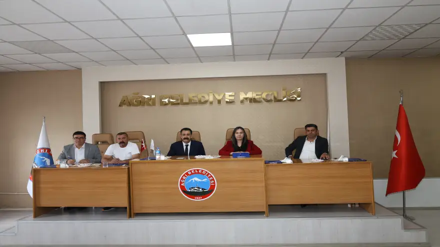 Ağrı Belediyesi Haziran Ayı Meclis Toplantısı Yapıldı