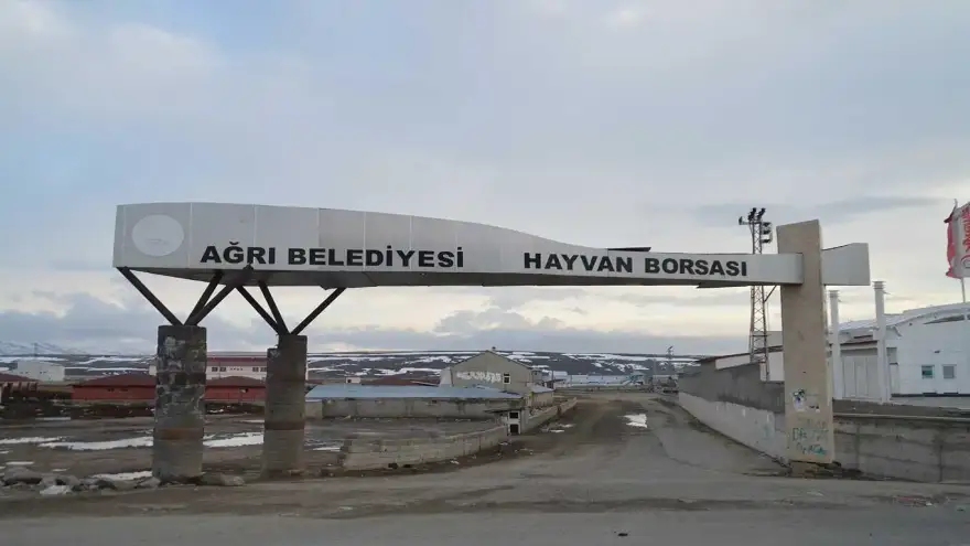 Ağrı Hayvan Borsası Geçici Süreyle Kapatıldı