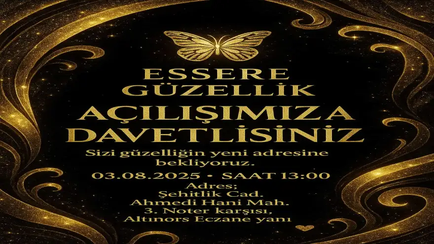 Doğubayazıt'ta Güzelliğin Yeni Adresi; "Essere Güzellik" Açılıyor