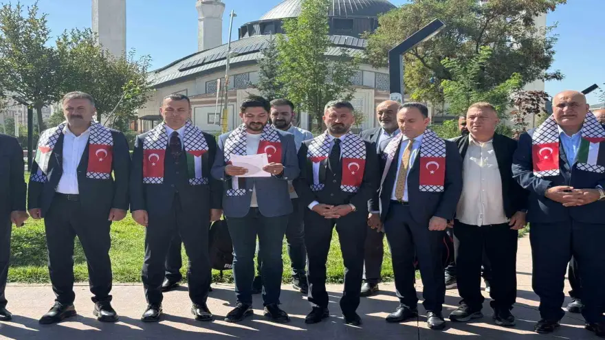 Ağrı’da "Boş Sıralar" etkinliğiyle Gazze’deki çocuklara dikkat çekildi