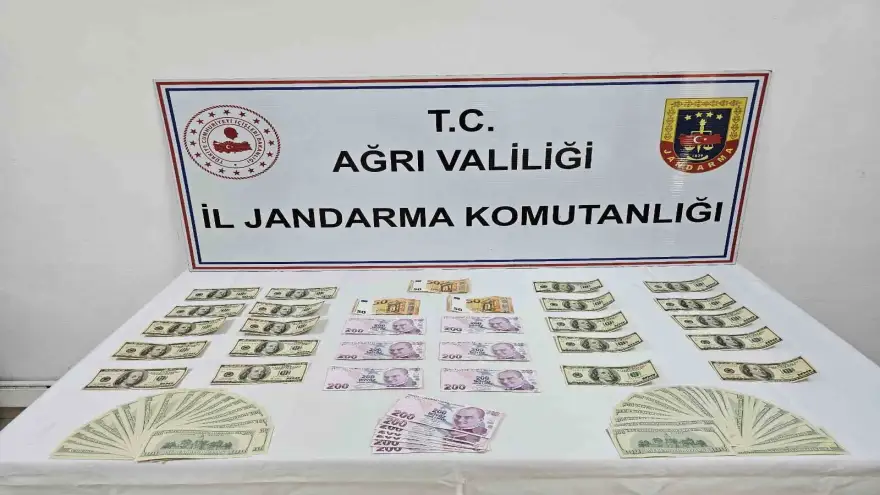 Ağrı’da sahte para operasyonu: 1 gözaltı
