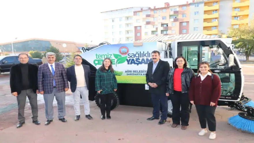 AĞRI BELEDİYESİ ARAÇ ENVANTERİNİ GÜÇLENDİRMEYE DEVAM EDİYOR