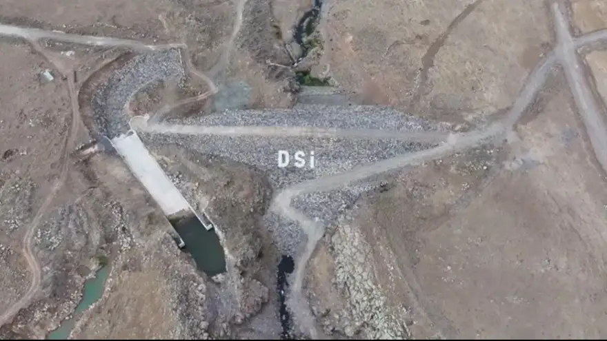 Ağrı Taşlıçay Derecek Barajı'nda Su Tutulmaya Başlandı