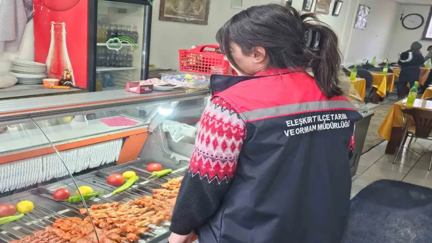 Ağrı’da gıda güvenliği çalışmaları kapsamında 750 işletme kontrolden geçti