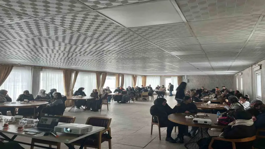 Diyadin’de bağımlılıkla mücadele semineri gerçekleştirildi