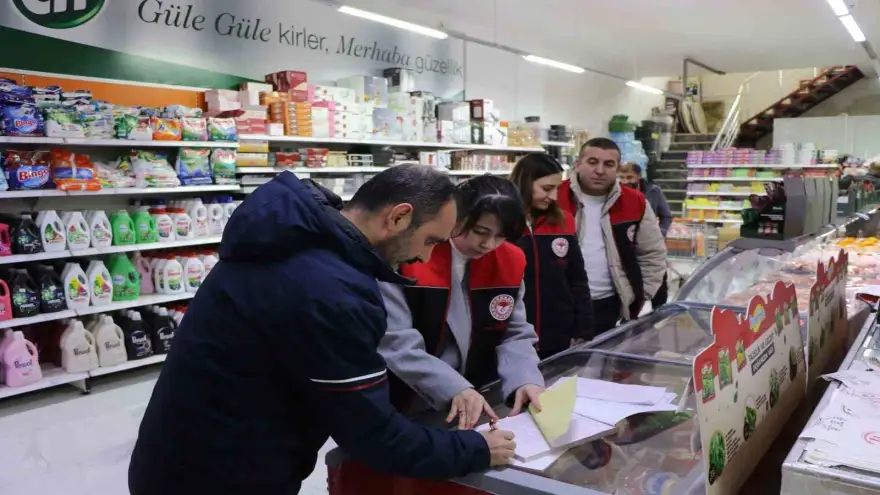 Ağrı’da Ramazan öncesi market, kasap ve fırınlar denetlendi
