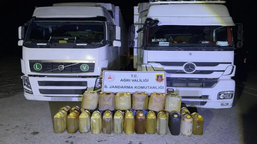 Doğubayazıt’ta kaçak akaryakıt operasyonu: 2 gözaltı