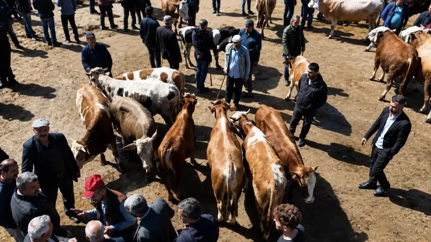 Ağrı’da kurban pazarı hareketlendi, sevkiyatlar arttı