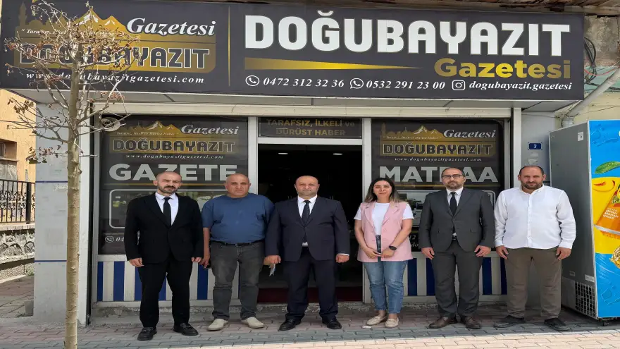 Bölge Müdürlerinden Doğubayazıt Yerel Basınına Ziyaret