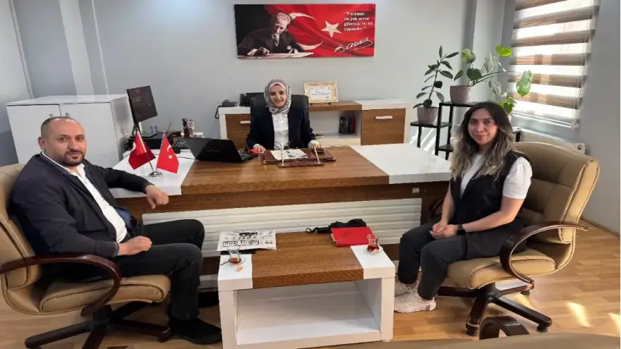 Doğubayazıt Yerel Basınından İlçe Nüfus Müdiresi Destan Söyler Salman’a Ziyaret