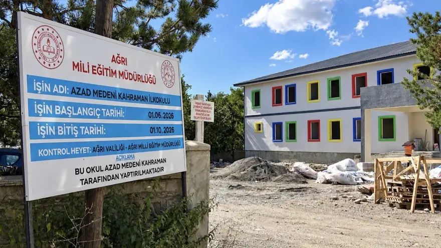 Ağrılı iş insanı, memleketine vefa borcunu eğitim yatırımıyla ödüyor