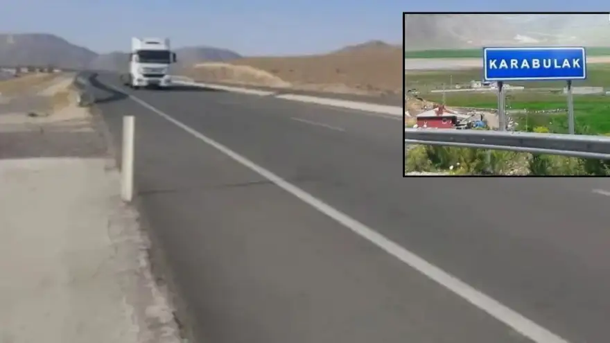 KARABULAK KÖYÜ’NDE YOL KAZALARI ARTIYOR