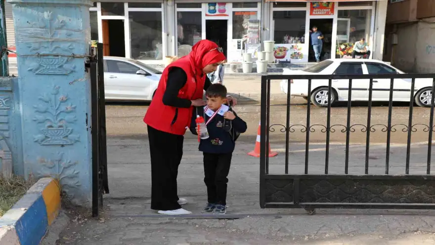 Ağrı’da 409 okul bahçe görevlisi öğrencilerin güvenliği için görev yapıyor