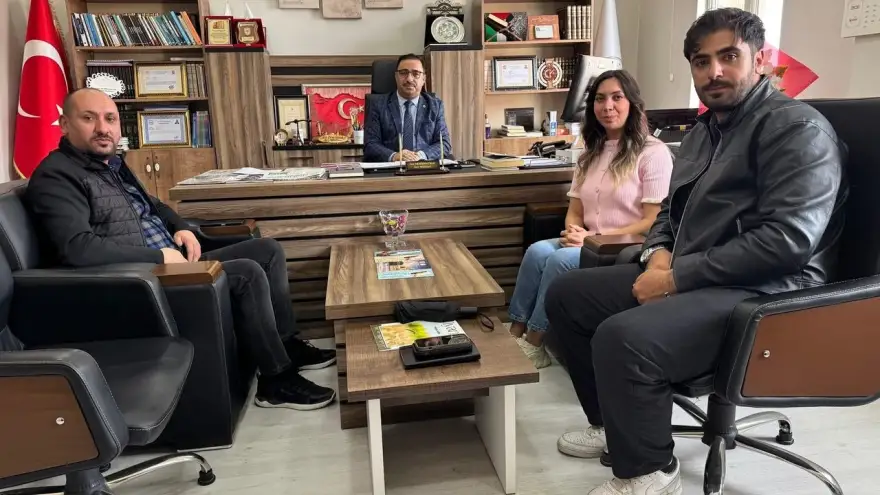 MÜFTÜ İSA DEMİRKAYNAK’A YEREL BASINDAN ZİYARET