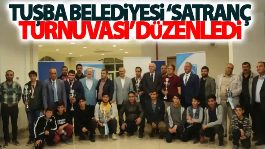 Tuşba Belediyesi 'Satranç turnuvası' düzenledi
