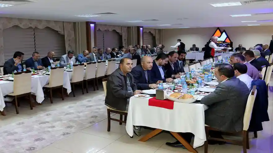 Ağrı İbrahim Çeçen Üniversitesinde İftar Yemeği