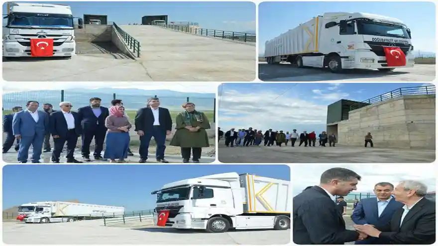 Doğubayazıt Belediyesinin 1,5 Milyon TL'ye mal olan Katı Atık düzenli (çöp) Depolama Tesisleri