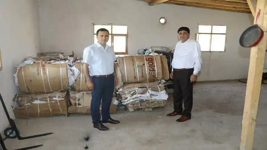 IĞDIR ÜNİVERSİTESİNDE 1,5 TON ATIK KAĞIDIN GERİ DÖNÜŞÜMÜ SAĞLANDI