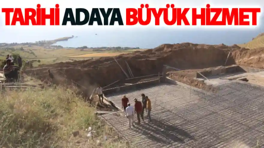 Tarihi adaya büyük hizmet
