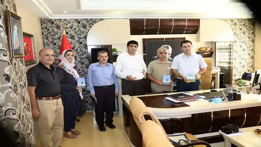 REKTÖR ALMA THE BİRDS OF IĞDIR ADLI KİTABIN TANITIMINA KATILDI