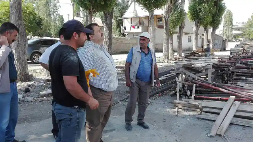 Ağrı İl Milli Eğitim Müdürü Turan, inşaatları denetledi
