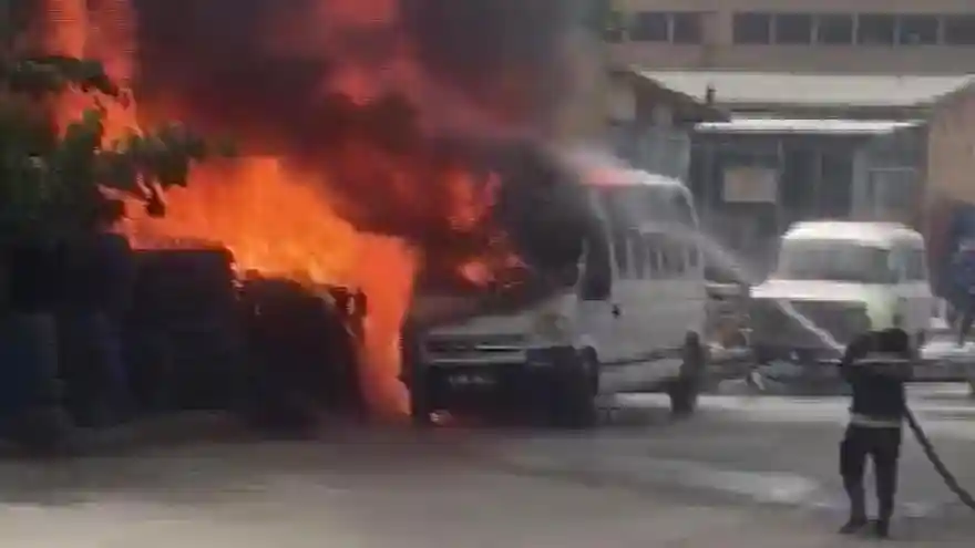 Sanayi Sitesinde Yangın
